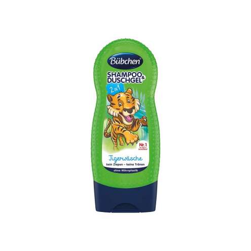 BUBCHEN Kids šampon a sprchový gel - Tygr 230 ml